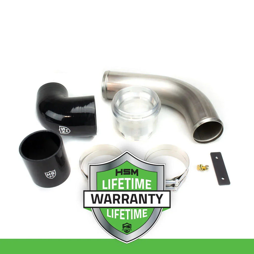 H&S MotorSports 2017-2023 Ford 6.7L Metal Intercooler Pipe Upgrade Kit (OEM Replacement) | 122017