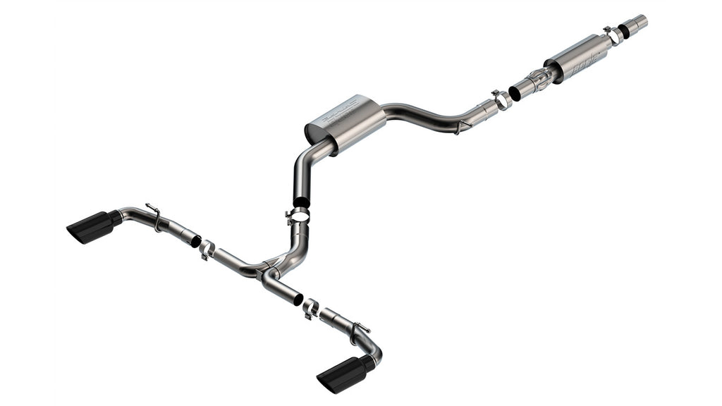 Borla S-Type Cat-Back Exhaust - 2022-2026 Volkswagen GTI MK8 - 140883