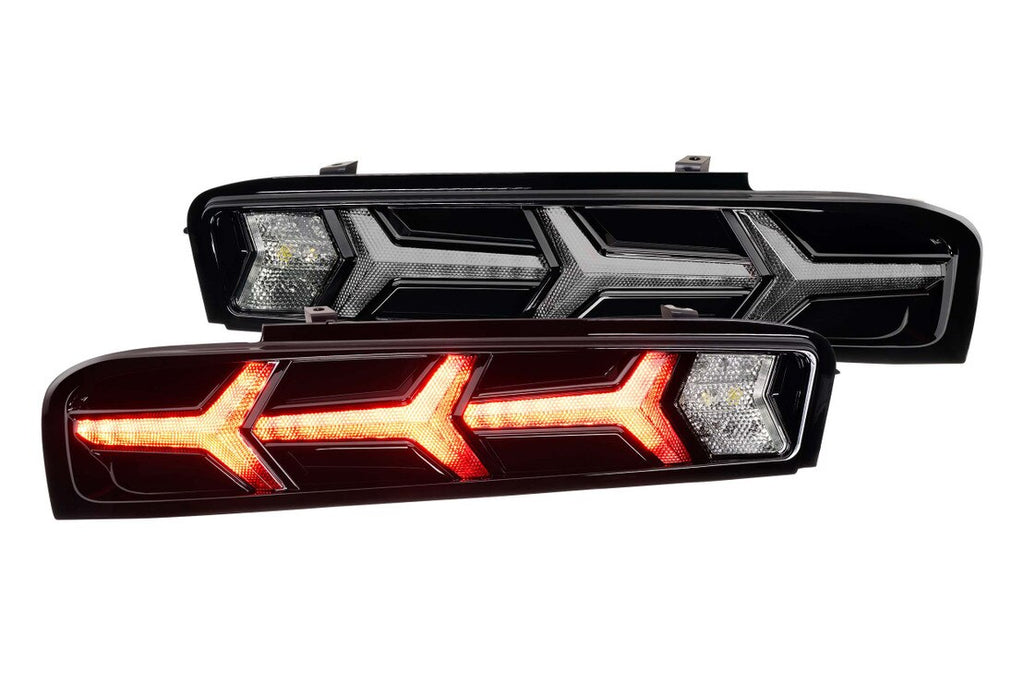 Morimoto 16-18 Chevrolet Camaro XB LED Tail Lights (Smoked)