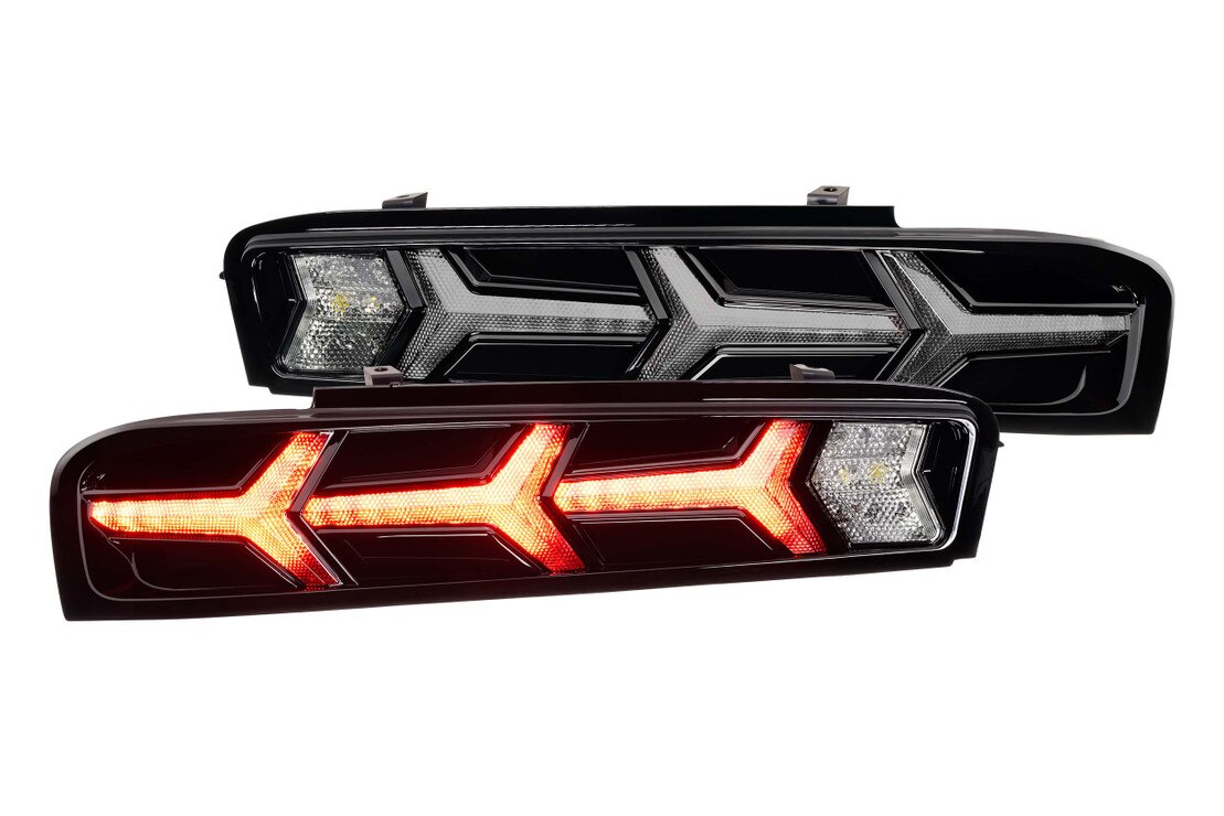 Morimoto 16-18 Chevrolet Camaro XB LED Tail Lights (Smoked)