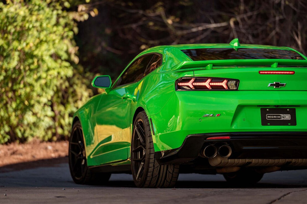 Morimoto 16-18 Chevrolet Camaro XB LED Tail Lights (Smoked)