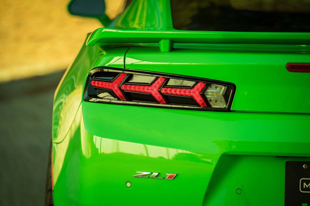 Morimoto 16-18 Chevrolet Camaro XB LED Tail Lights (Smoked)