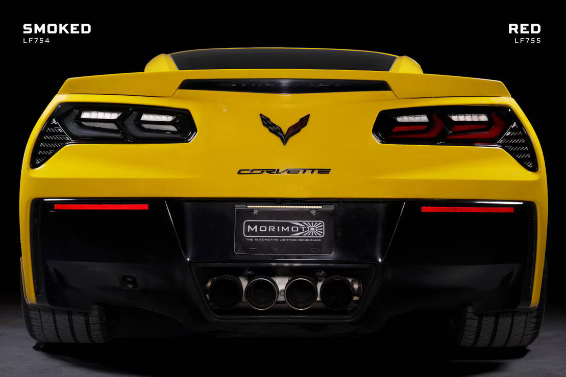 Morimoto 14-19 Chevrolet Corvette C7 XB LED Tail Lights (Red)