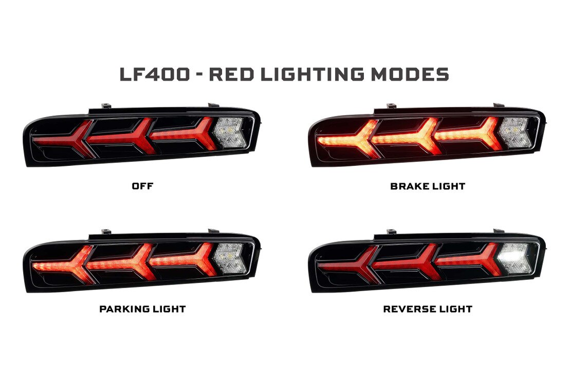 Morimoto 16-18 Chevrolet Camaro XB LED Tail Lights (Red)