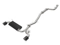 AFE Toyota GR Supra (A90) 20-26 L6-3.0L Takeda 3 IN to 2-1/2 IN 304 Stainless Steel Cat-Back Exhaust System w/ Carbon Fiber Tip