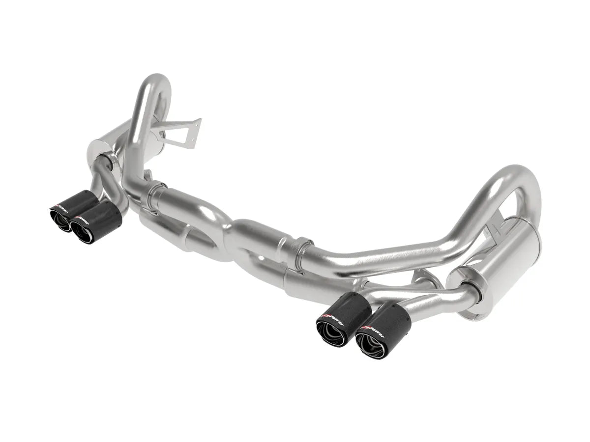 AFE Porsche 911 Carrera/S (991) 12-16 Porsche 911 Carrera 4/4S (991) 13-16 MACH Force-Xp 3 IN to 2-1/2 IN 304 Stainless Steel Cat-Back Exhaust System