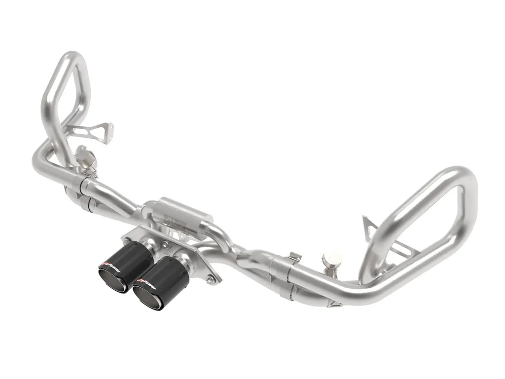 AFE Porsche 911 GT3 (991) 14-16 H6-3.8L 18-19 H6-4.0L MACH Force-Xp 2-1/2 IN to 2 IN 304 Stainless Steel Cat-Back Exhaust System