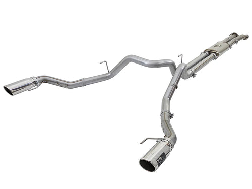 AFE Ford F-150 Raptor 17-20 V6-3.5L MACH Force-Xp 3 IN 409 Stainless Steel Cat-Back Exhaust System
