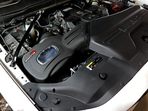 aFe Power Momentum HD Cold Air Intake System w Pro 10R Filter Dodge RAM Diesel Trucks 13-18 L6-6.7L | 50-72005