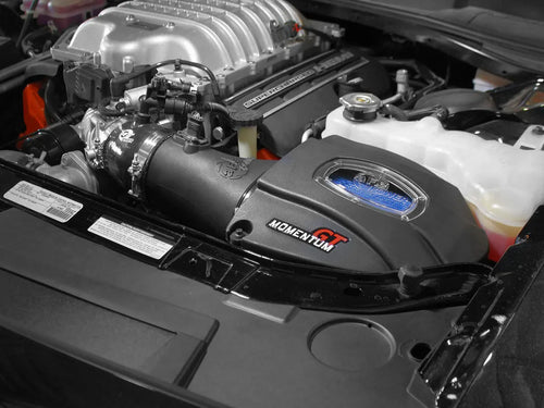 AFE Dodge Challenger/Charger SRT Hellcat 15-16 Momentum GT Cold Air Intake System w/Dual Filter
