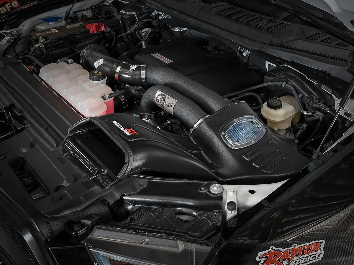 AFE Ford F-150 Raptor 17-20 V6-3.5L Momentum XP 'Alpha Raptor' Cold Air Intake System - Black w/Pro 5R Filter