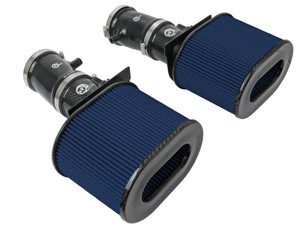AFE 2015-2019 Lamborghini Huracan Gas V10-5.2L Track Series Carbon Fiber Cold Air Intake System w/ Pro 5R Filter (Copy)