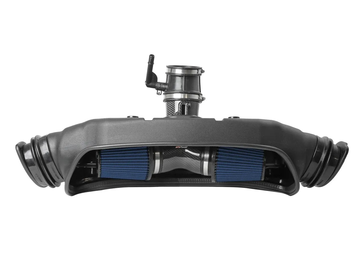 AFE Chevrolet Corvette (C8) 20-26 Track Series Carbon Fiber Cold Air Intake System w/Pro 5R Filters