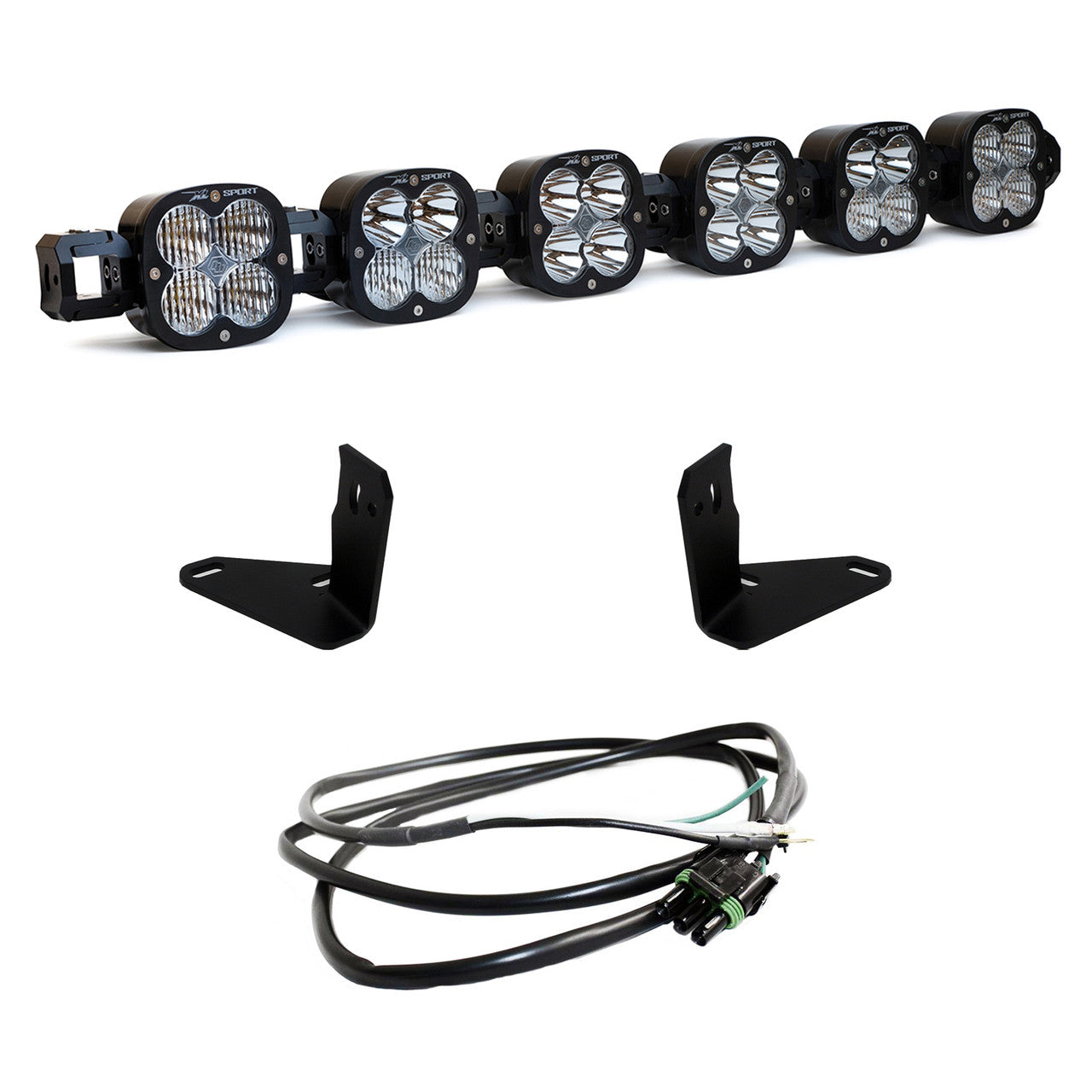 Baja Designs Ford XL Linkable Bumper Light Kit - Ford 2021-2026 Bronco; 2022-2026 Bronco Raptor; NOTE: w/ OE Steel Bumper