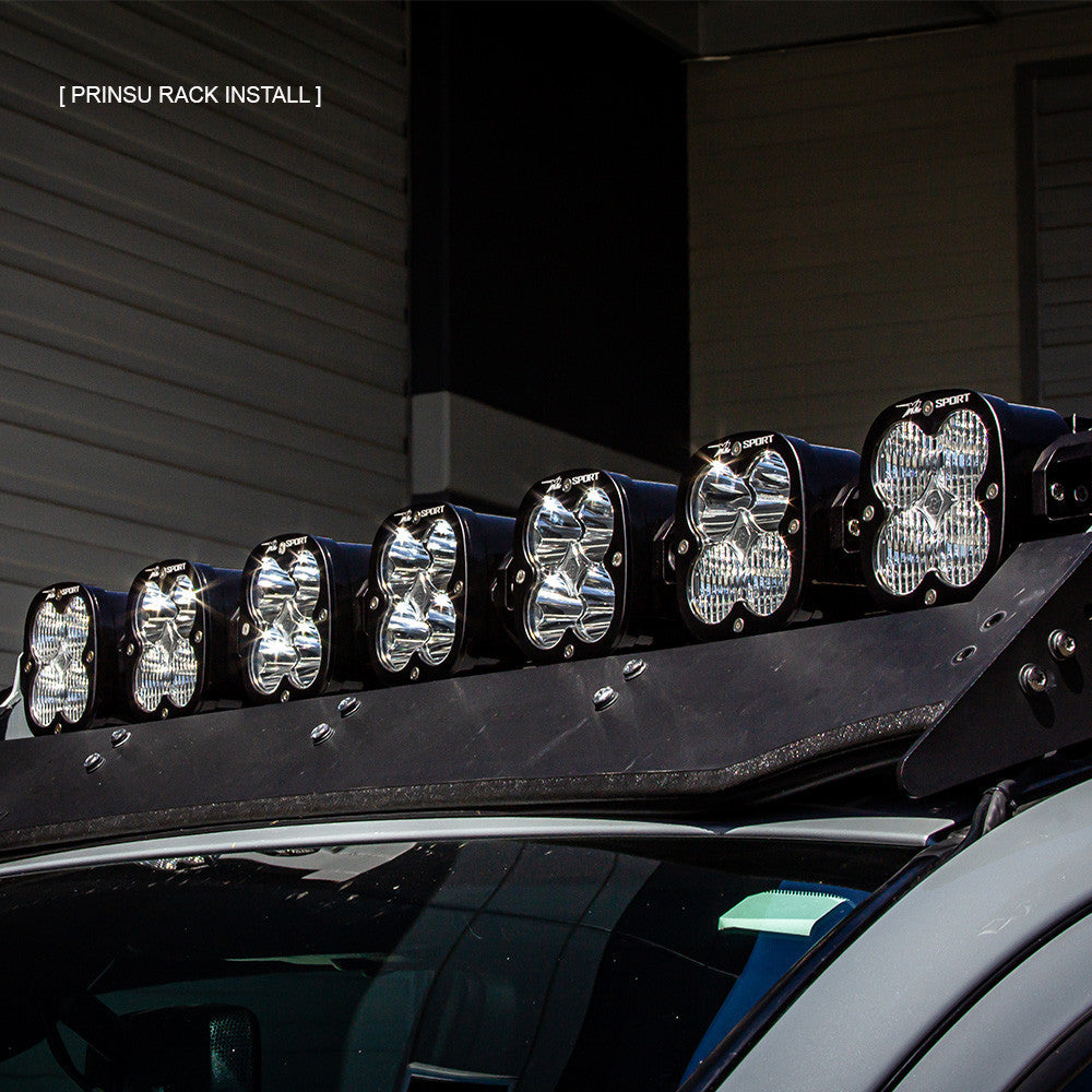 Baja Designs Toyota 7XL Linkable Roof Light Bar Kit For Prinsu Rack - Toyota 2010-24 4Runner; 2007-14 FJ Cruiser; 2005-23 Tacoma; 2007-21 Tundra | 447745