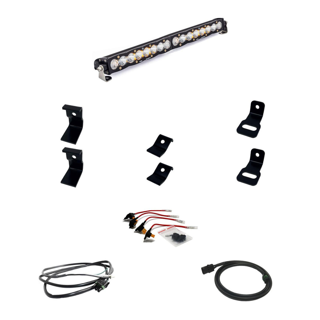 Baja Designs RAM S8 20 Inch Grille Light Kit - RAM 2019-24 1500 Rebel; 2021-24 1500 TRX