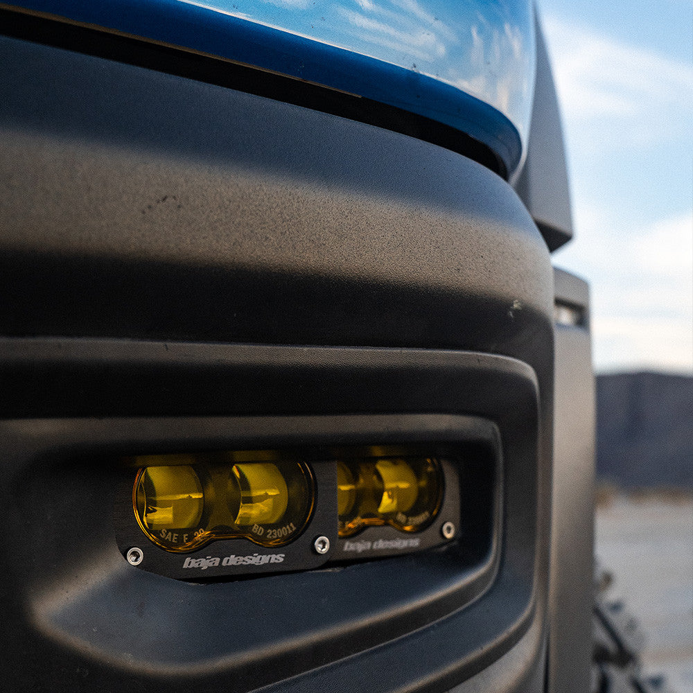 Baja Designs Dodge Ram Dual S2 SAE Fog Pocket Light Kit - Ram 19-24 Rebel/TRX