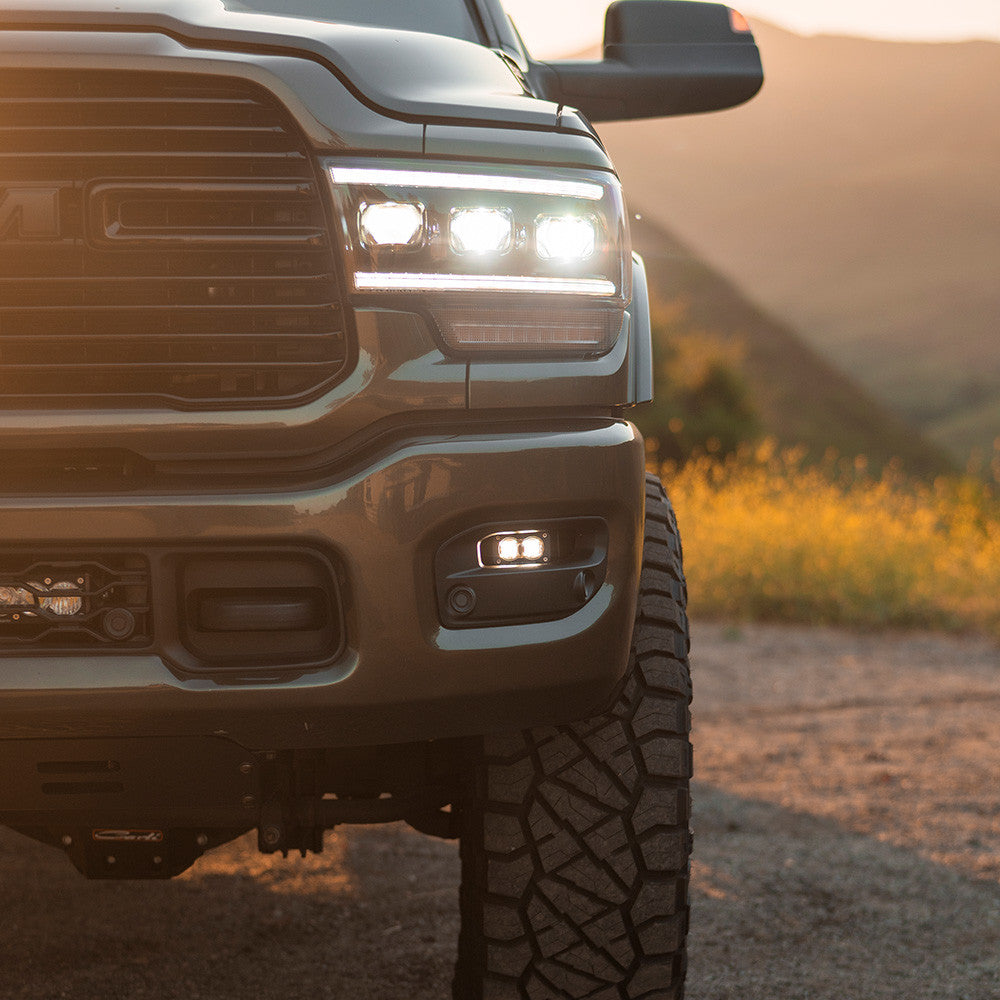 Baja Designs Dodge Ram S2 SAE Fog Pocket Light Kit - Ram 19-On 2500/3500