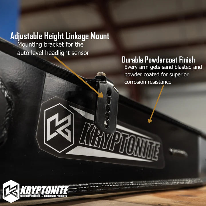 Kryptonite Radius Arm Kit for 2005-2026 Ford Super Duty F-250/F-350/F-450/F-550 | KRFDRD1