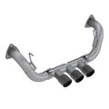 MBRP 2017-2022 Acura NSX T304 Stainless Steel 2.5 Cat Back Triple Rear Exit with Carbon Fiber Tips | S49003CF