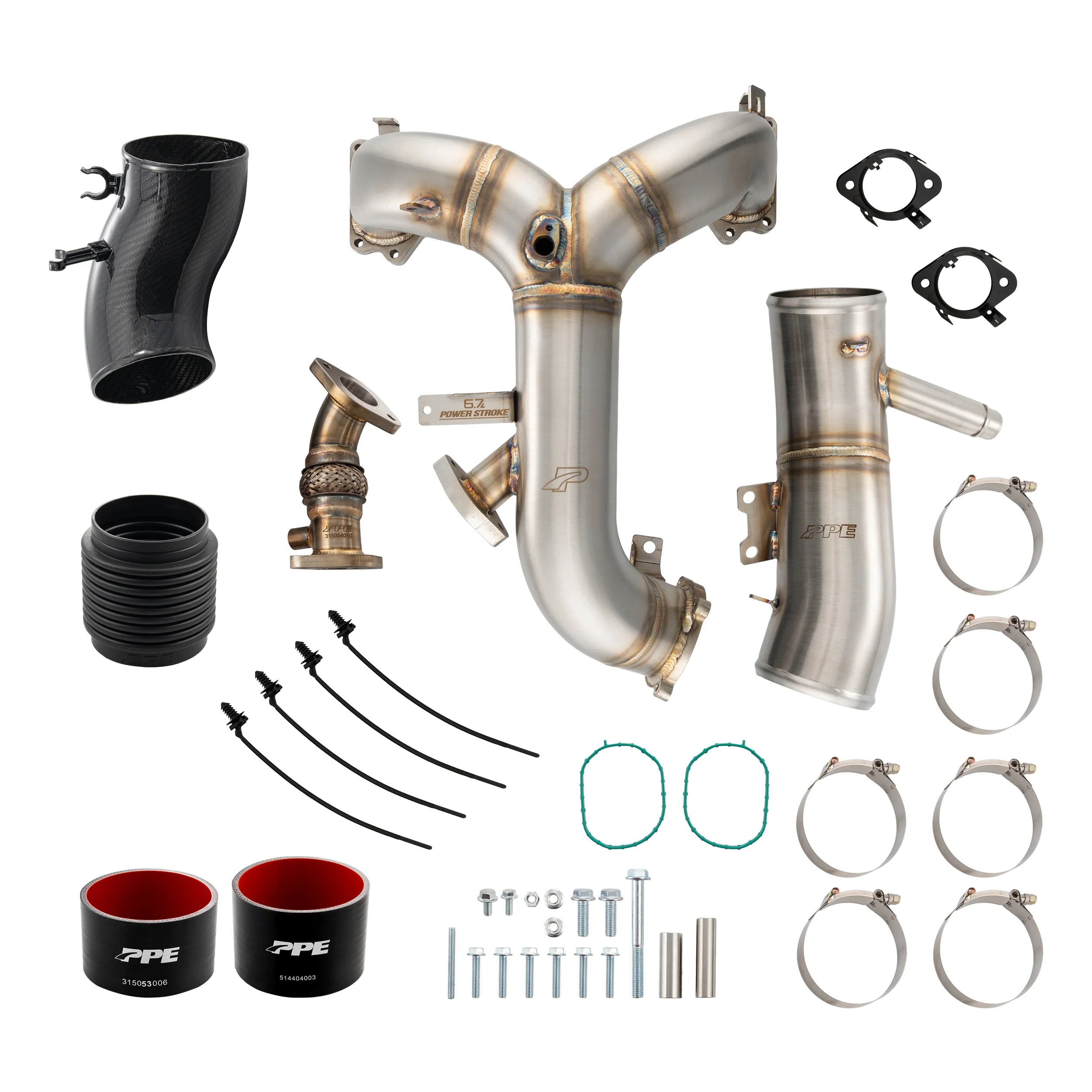 Zilla Turbo Inlet and Intake Manifold Kit - Ford 6.7L Power Stroke 2015-2016