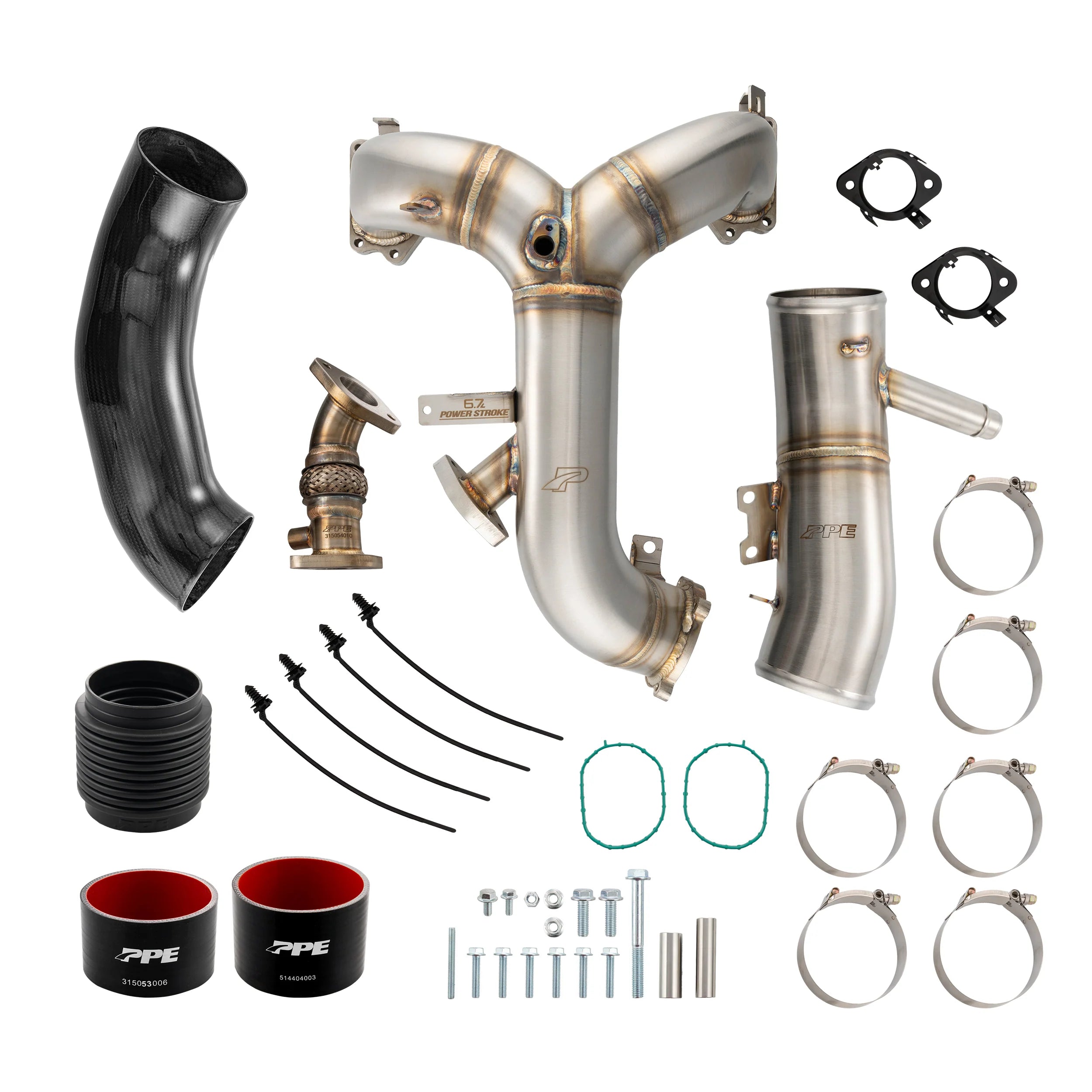 Zilla Turbo Inlet and Intake Manifold Kit - Ford 6.7L Power Stroke 2017-2019