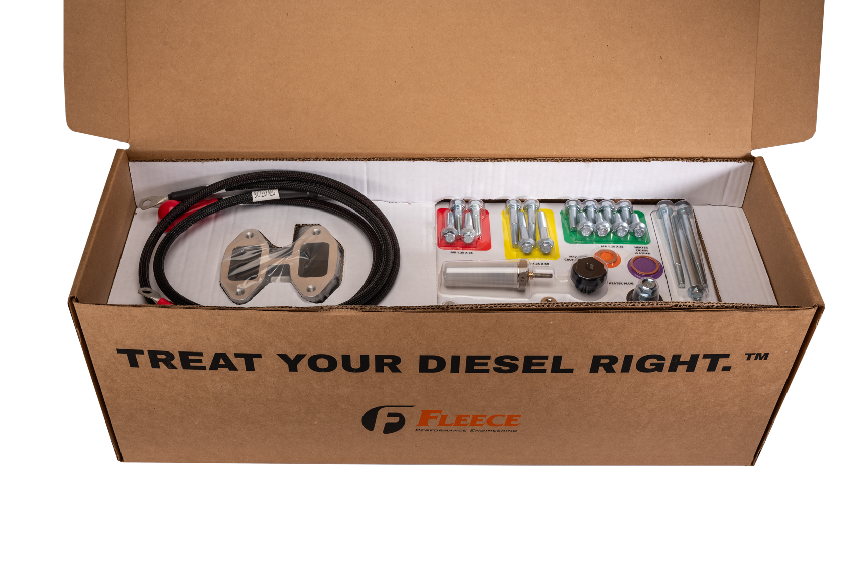 Fleece Performance Intake and Grid Heater Kit 2007.5-2024 Dodge 2500-5500 Cummins 6.7L | FPE-CUMM-IHK-0724