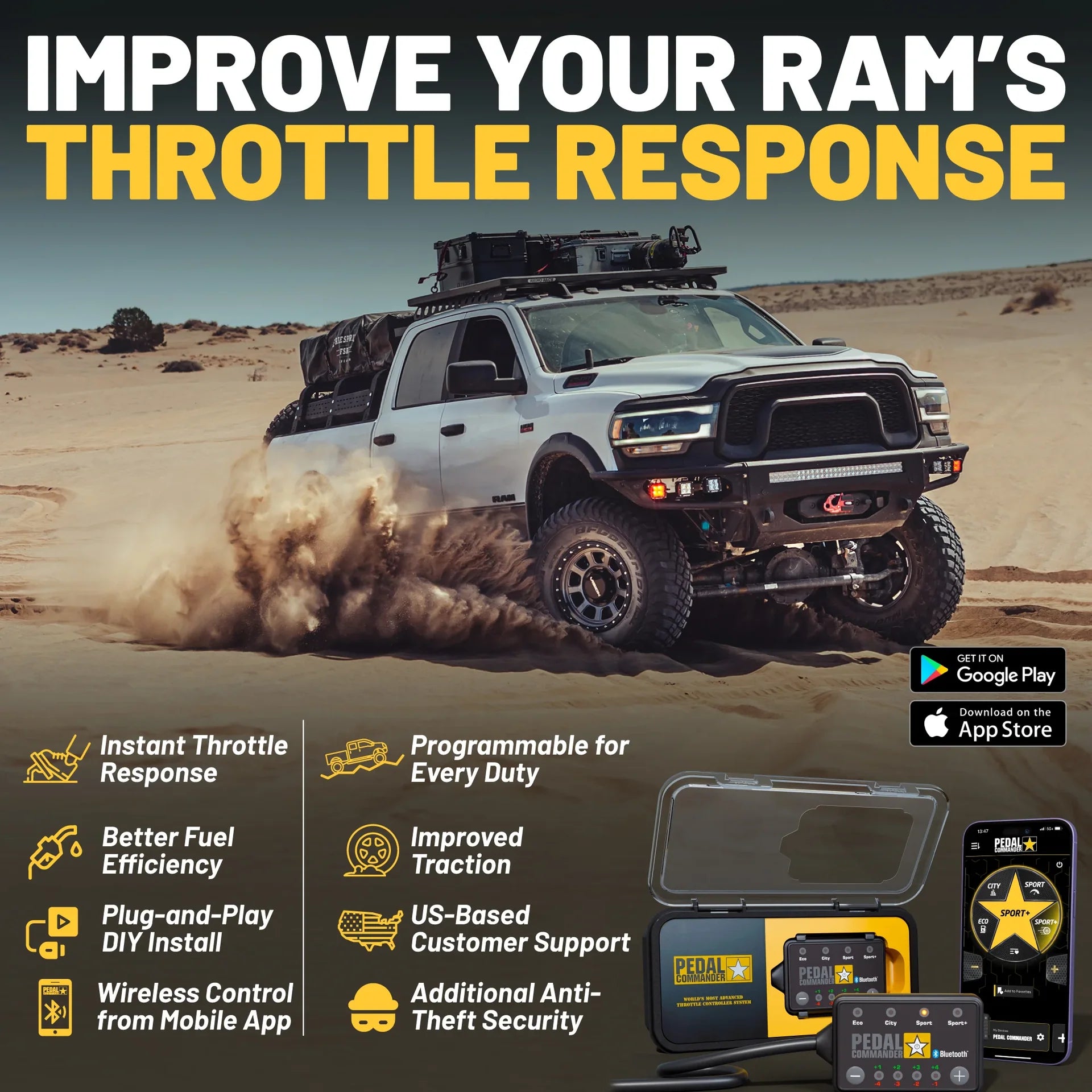 Pedal Commander® for 6.7L Cummins  (2019+) | PC31