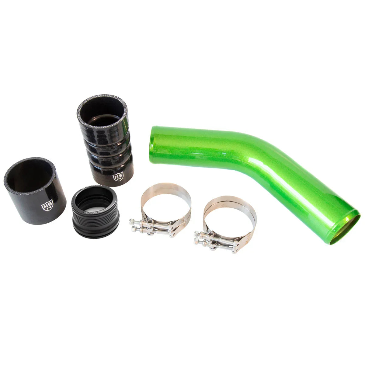 H&S MotorSports 2011-2024 Ford 6.7L PowerStroke Hot Side Intercooler Pipe Upgrade | 122016