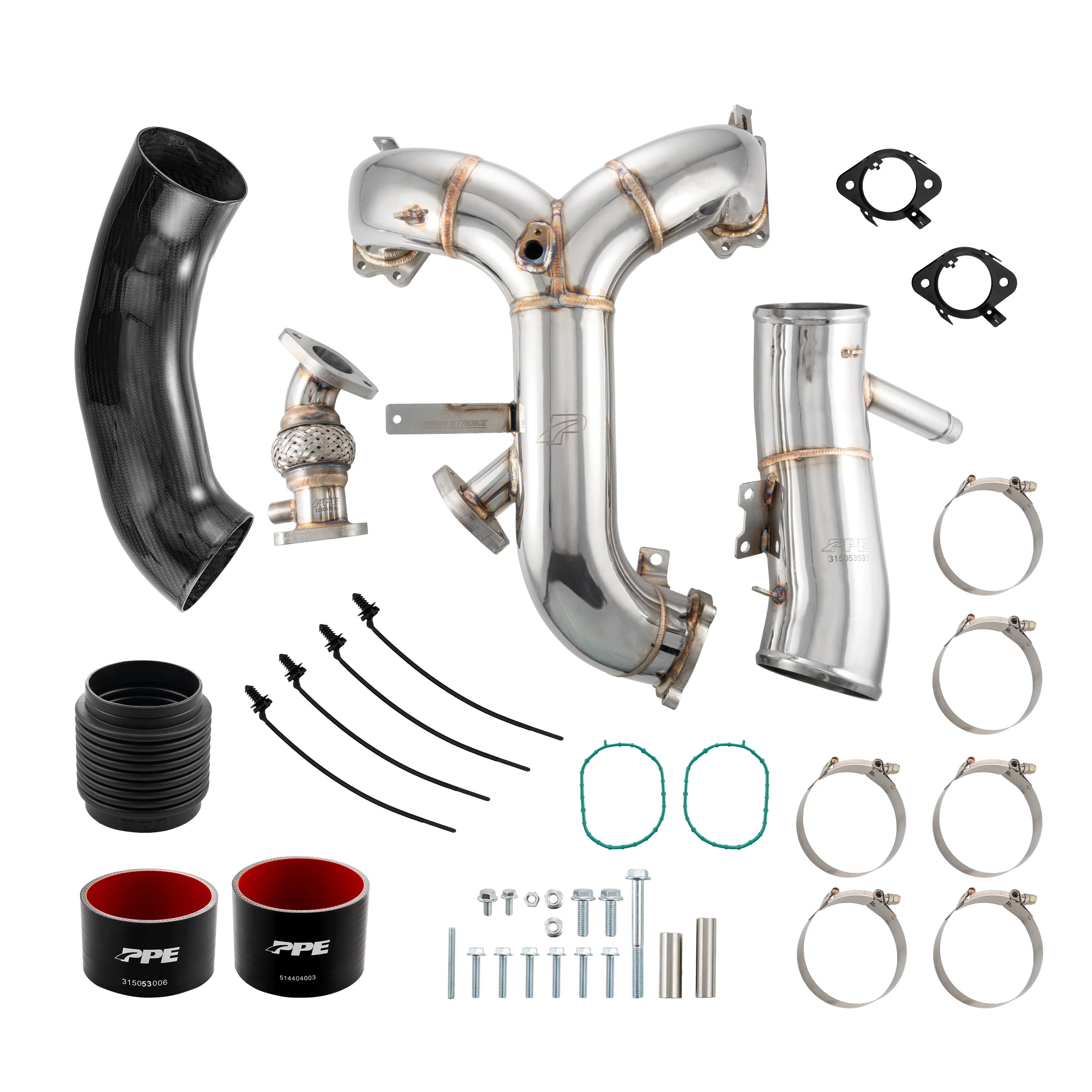 Zilla Turbo Inlet and Intake Manifold Kit - Ford 6.7L Power Stroke 2017-2019