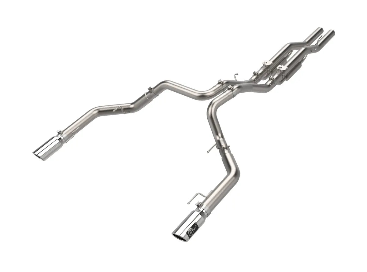 AFE Ford F-150 Raptor/ Raptor R 21-26 V6/V8 Vulcan Series 3 IN to 3-1/2 IN Stainless Steel Cat-Back Exhaust System