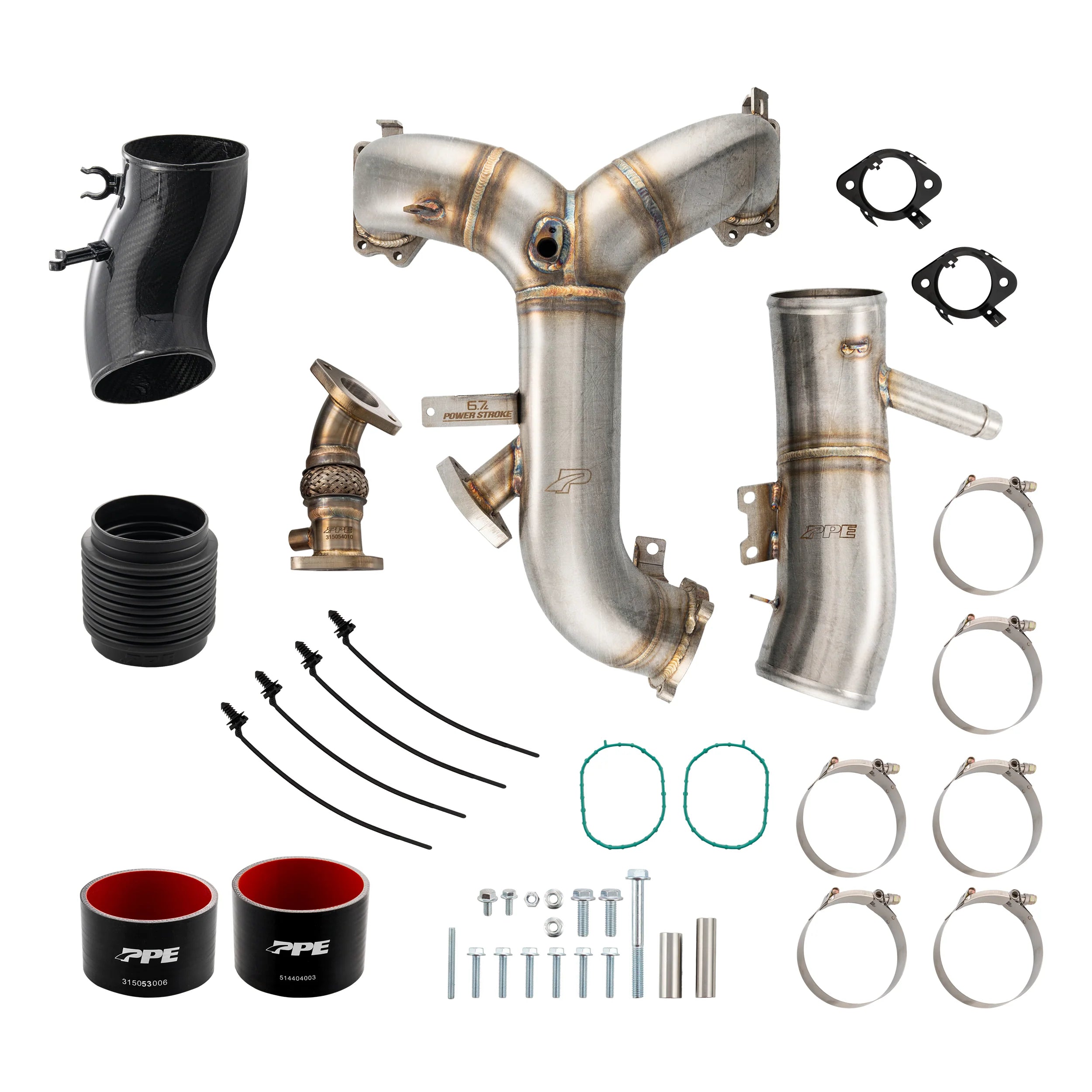 Zilla Turbo Inlet and Intake Manifold Kit - Ford 6.7L Power Stroke 2015-2016